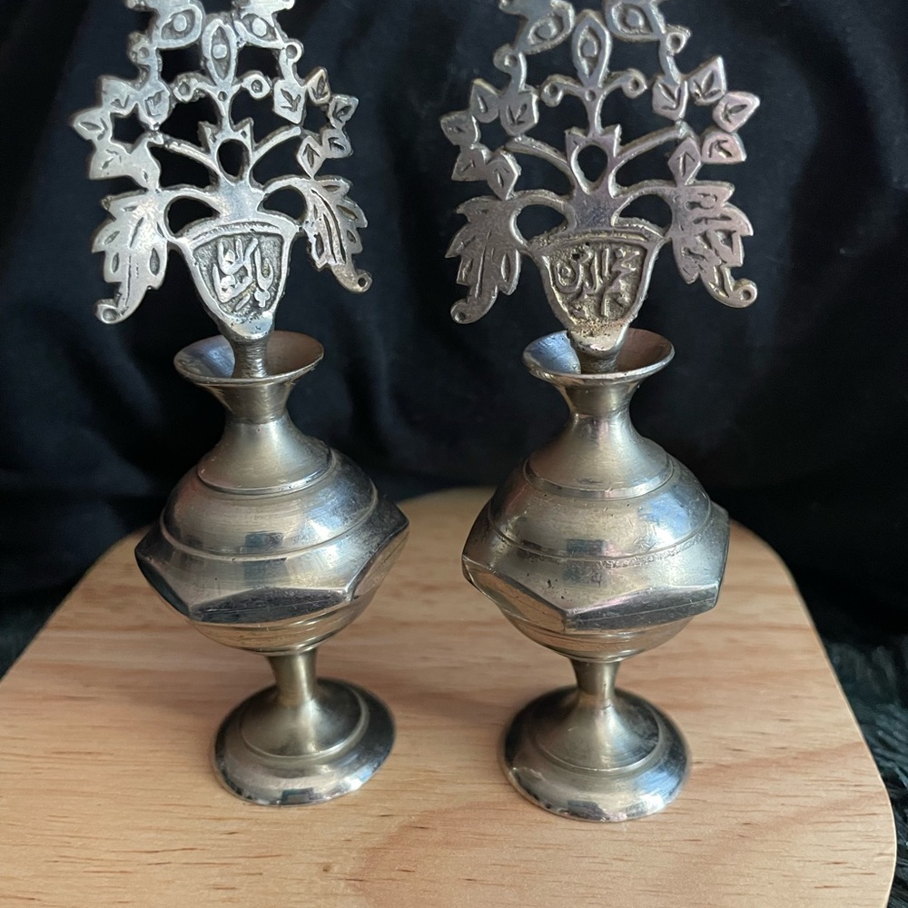 Silver Decorative Vases
